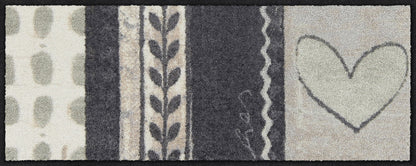 Fußabtreter klein 30x75 Annas Composite grau