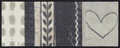 Fußabtreter klein 30x75 Annas Composite grau