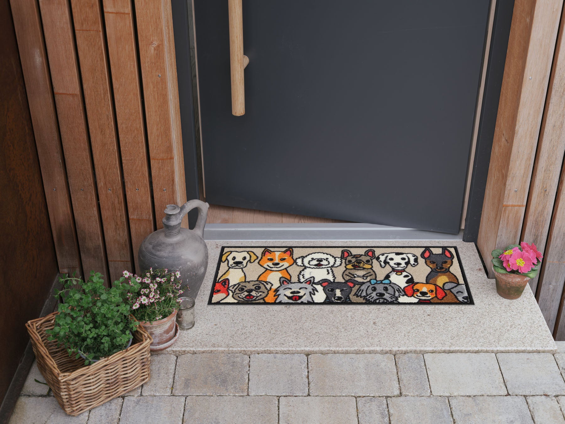 Fußabtreter klein 30x75 Dog People