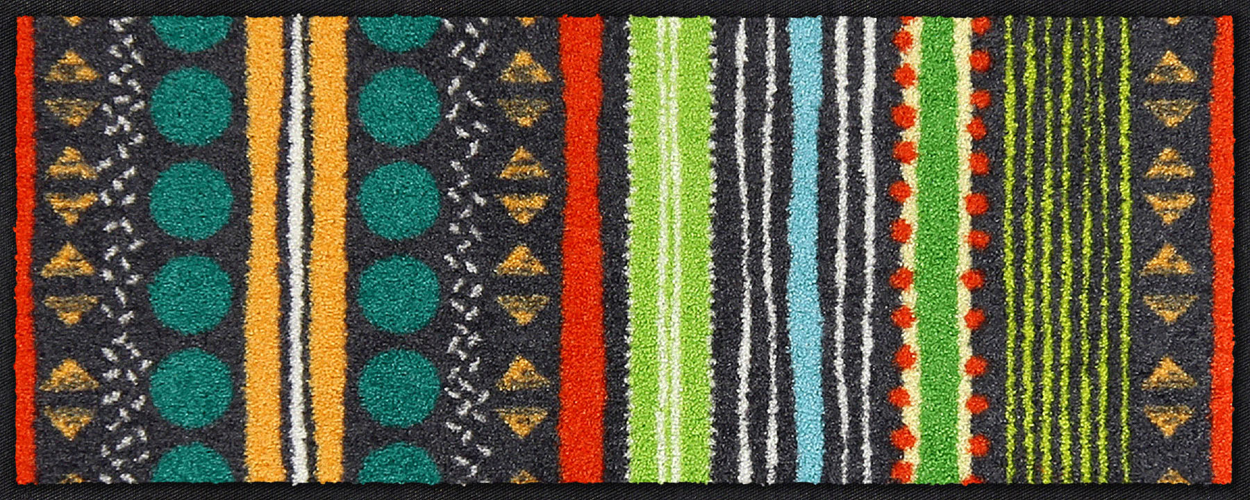 Fußabtreter klein 30x75 Stripes Composite colourful