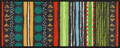 Fußabtreter klein 30x75 Stripes Composite colourful