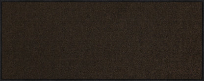 Läufer klein 40x100 Uni Schokobraun