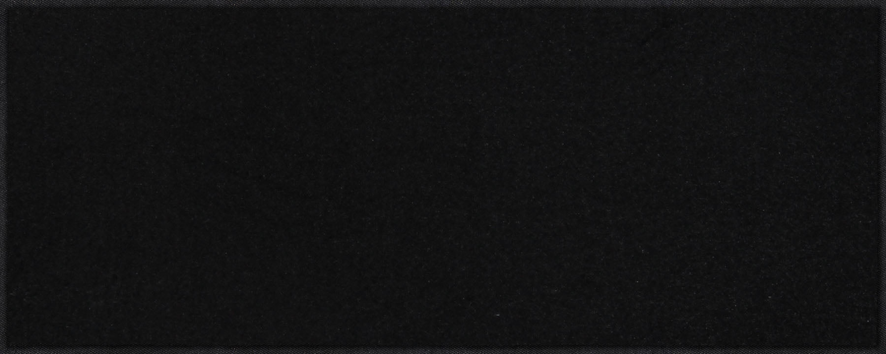 Läufer klein 40x100 Schwarz