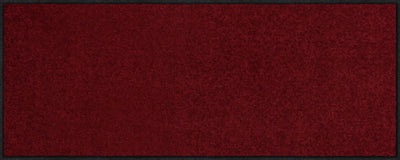 Läufer klein 40x100 Uni Weinrot