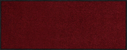 Läufer klein 40x100 Uni Weinrot