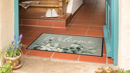Fußmatte 50x75 Botanical Welcome salbei