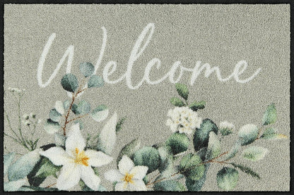 Fußmatte 50x75 Botanical Welcome salbei