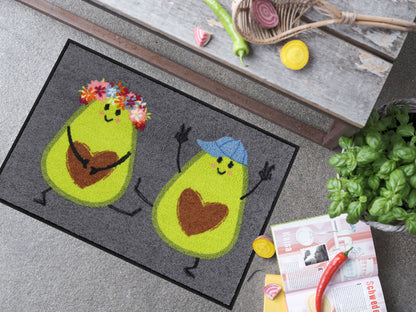 Fußmatte 50x75 Dancing Avocados