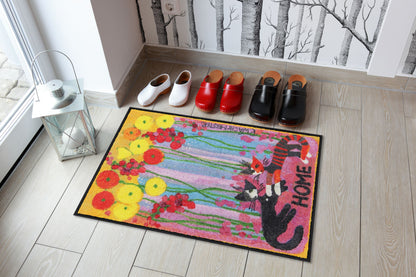 Fußmatte 50 x 75 cm Rosina Wachtmeister Happy Together mehrfarbig