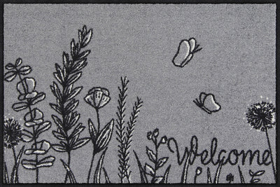Fußmatte 50x75 Summer Grasses grey grau