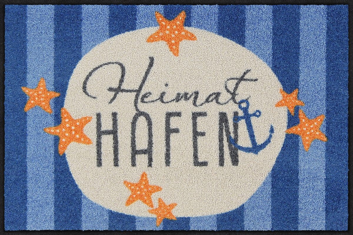 Fußmatte 50x75  Heimat Hafen