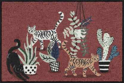 Fußmatte 50x75 Home Alone grün