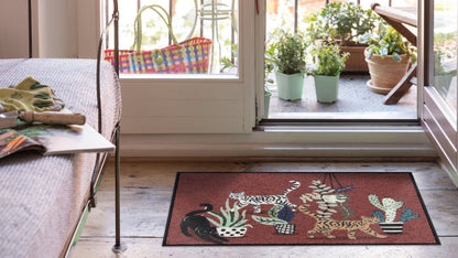 Fußmatte 50x75 Home Alone grün