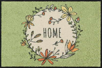 Fußmatte 50x75 Home Wreath sage