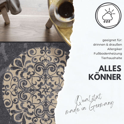 Fußabstreifer für allergiker und Tierhaushalte ef05