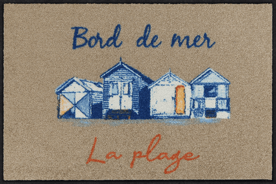 Fußmatte 50x75 Bord de Mer blau