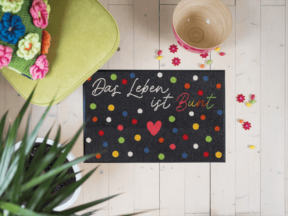 Fußmatte 50x75 Buntes Leben