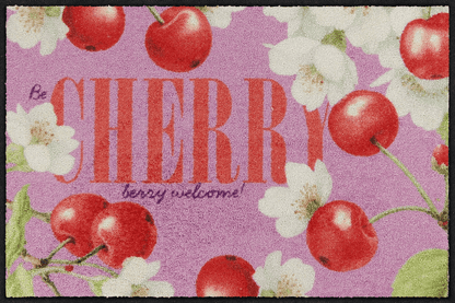 Fußmatte 50x75 Happy Cherry rosa