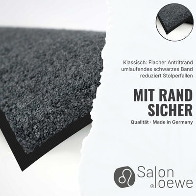 Salonloewe Fussmatte rutschhemmend mit Rand EB216