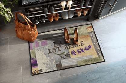 Fußmatte 50x75 La vie est belle lila