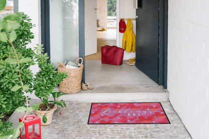 Fußmatte 50x75 Lieblingsort pink