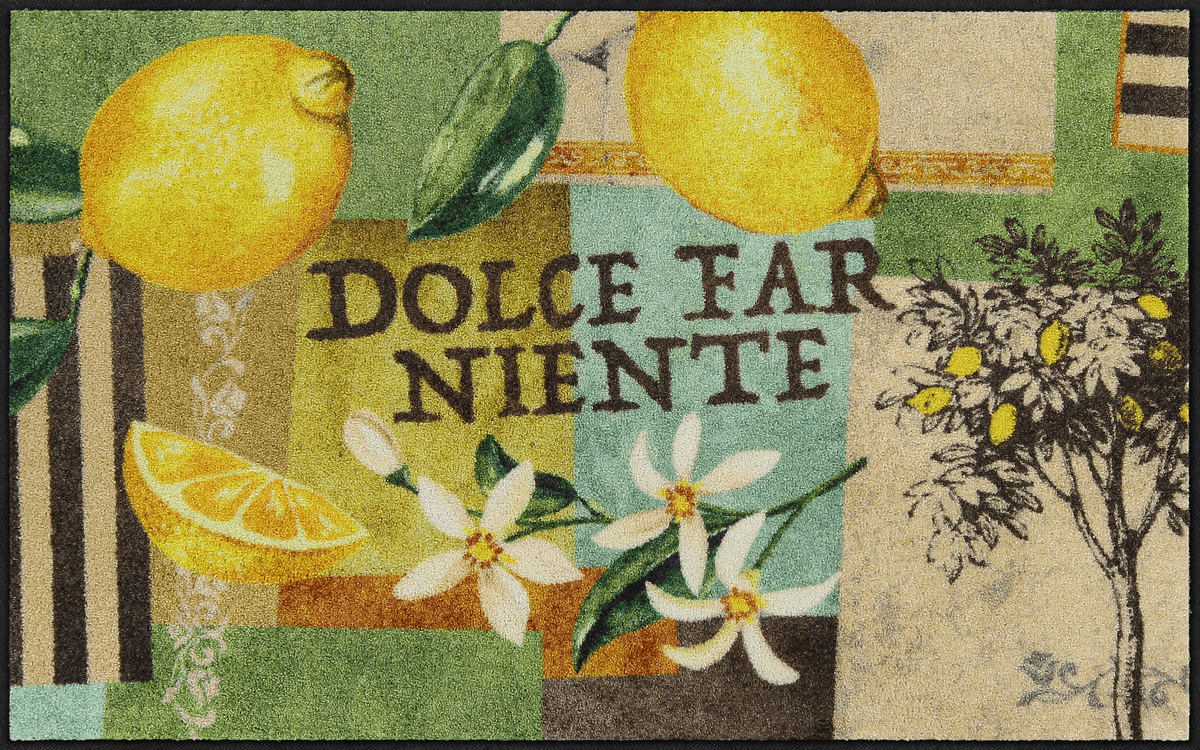 Fußmatte 75x120 Dolce Far Niente gelb