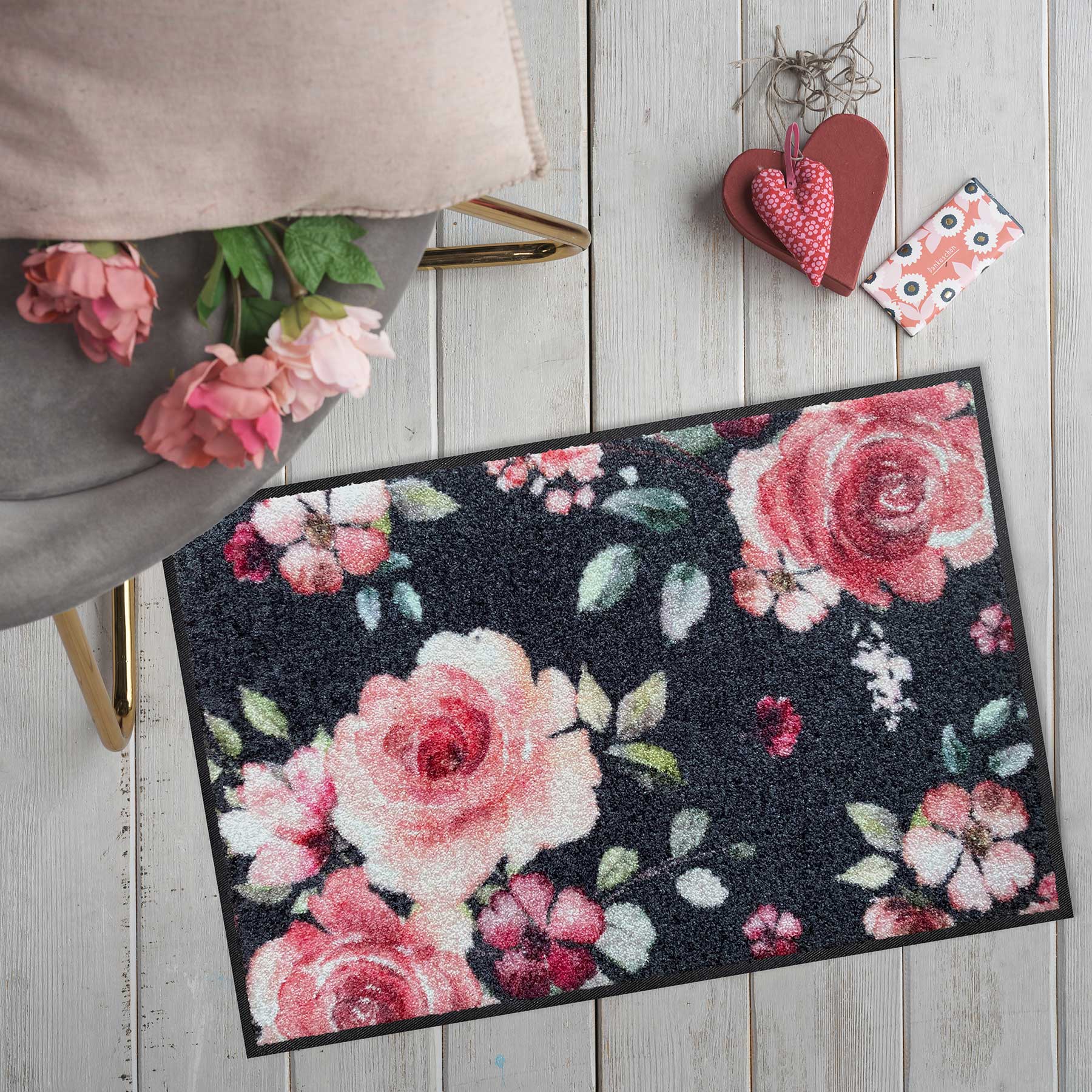 Fußmatte 50x75 Beverly rosa