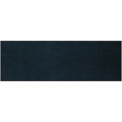 Teppichläufer 60x180 Uni Blaupetrol