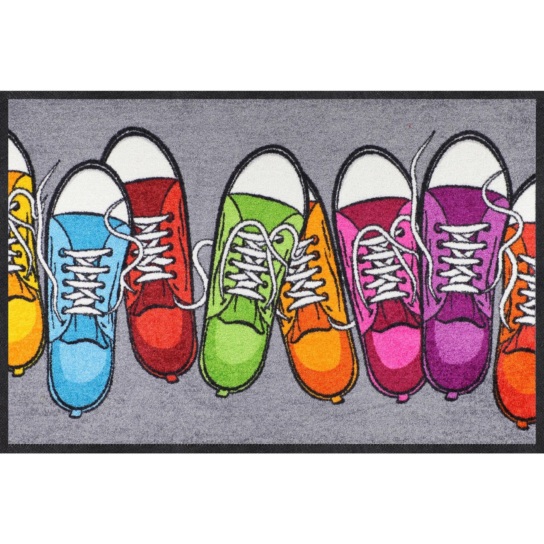 Sneaker Turnschuh Fußmatte Fußabtreter