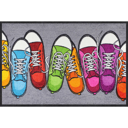 Sneaker Turnschuh Fußmatte Fußabtreter