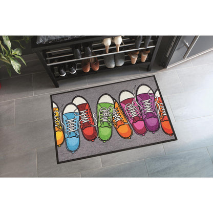 Sneaker Turnschuh Fußmatte Eingansmatte
