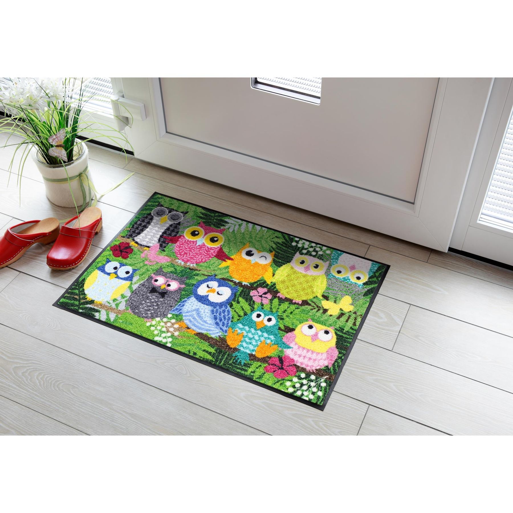 Fußmatte 50x75 Dschungeleulen