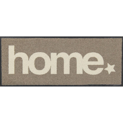 Fußabtreter klein 30x75 Home Star taupe sand