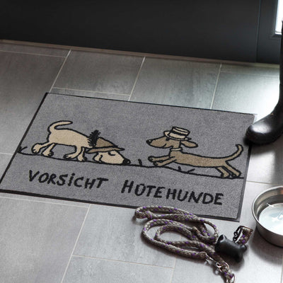 Fußmatte 50x75 Hütehunde grau