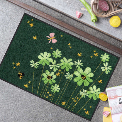 Fußmatte 50x75 Lucky Time grün