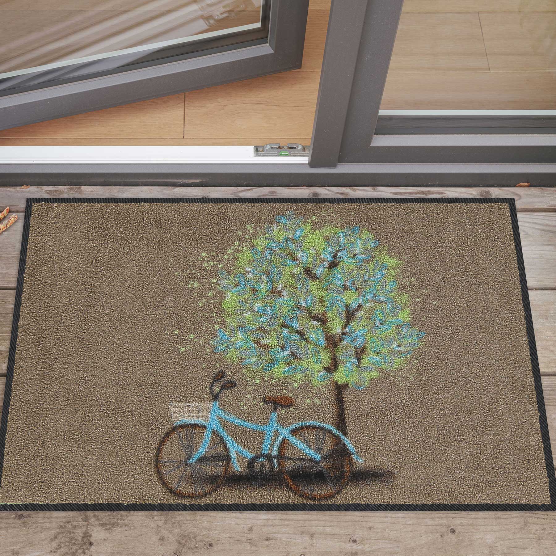 Fußmatte 50x75 Resting Tree beige