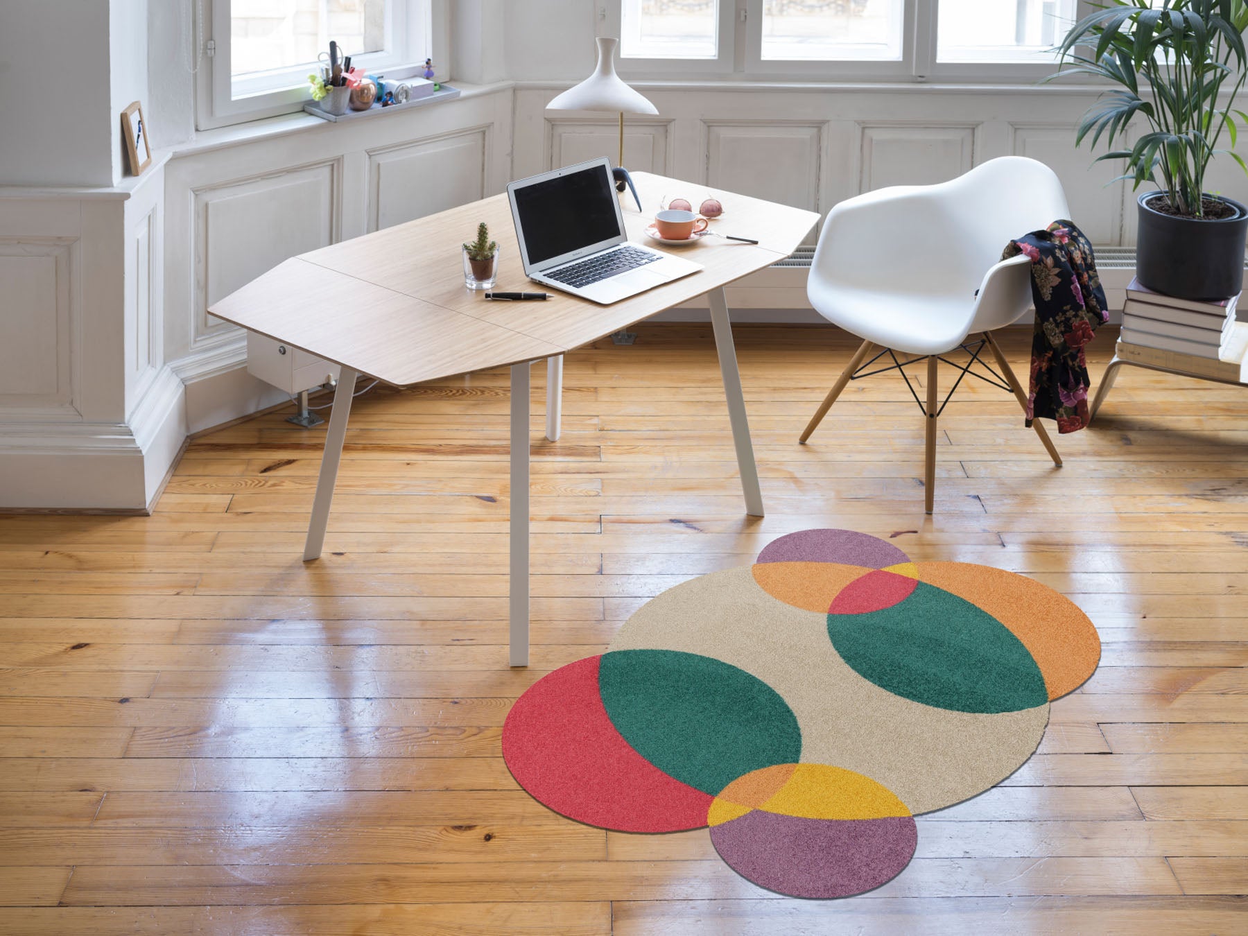 Fußmatte 85 x 120 cm Bolmstad day mehrfarbig randlos