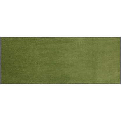 Teppichläufer 75x190 Uni Salbei grün