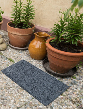 Fußmatte 30x60 Uni anthrazit