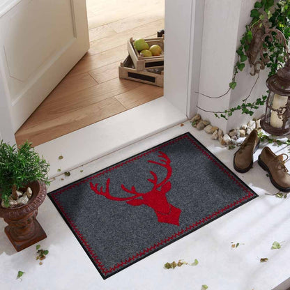 Fußmatte 50x75 Cottage Chic Franz anthrazit