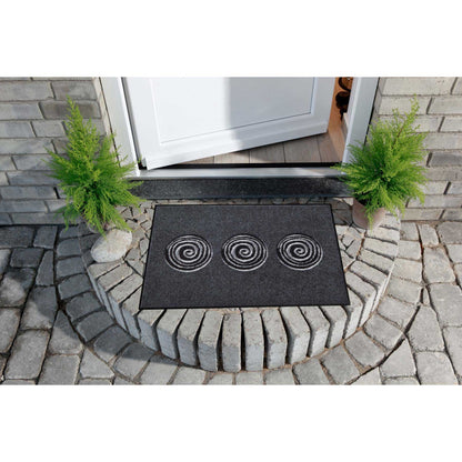 Fußmatte 50x75 Finn Anthrazit grau