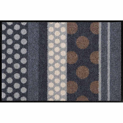 Fußmatte 75x120 Glamour Dots Grau grau