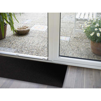 Läufer klein 30x100 Uni Schwarz