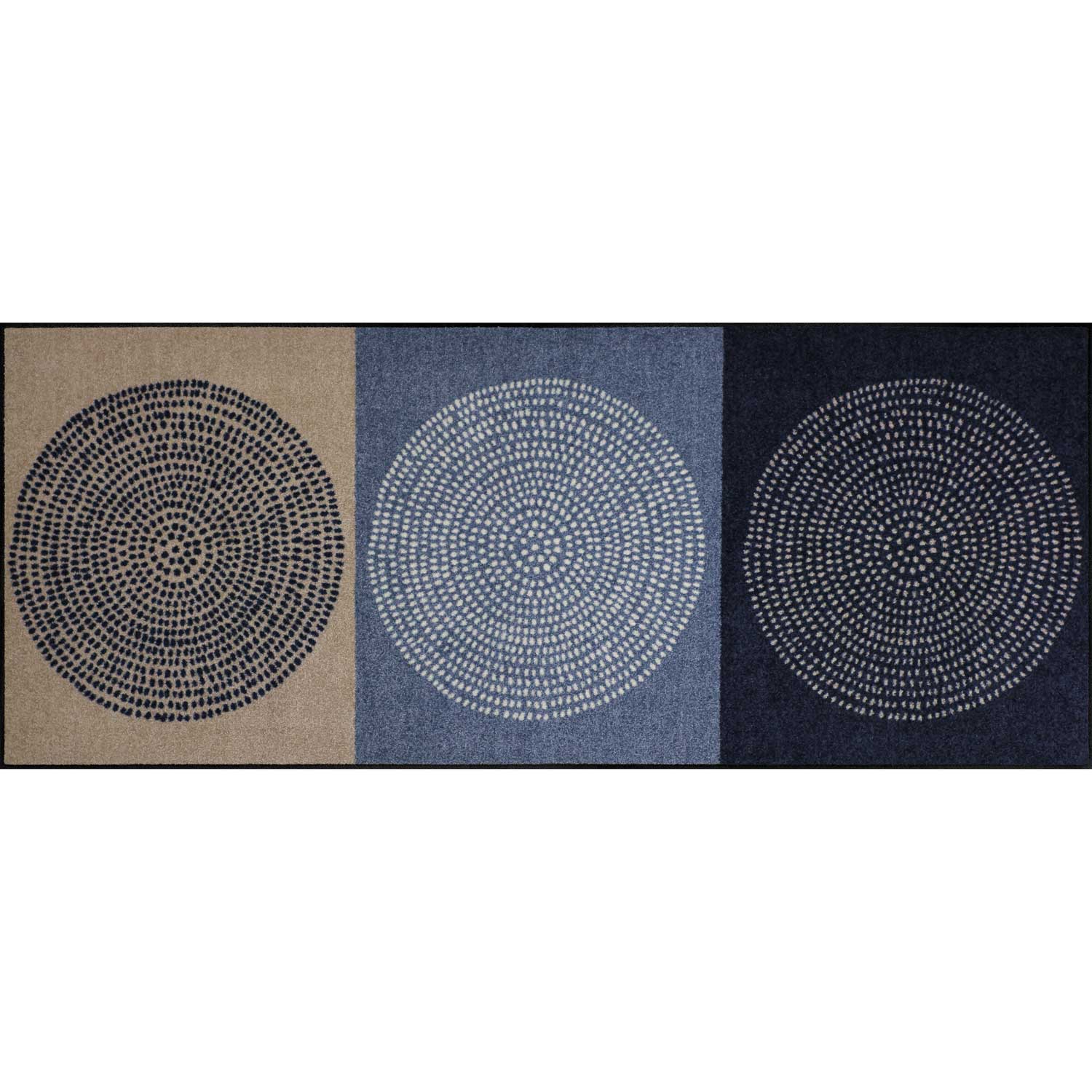 Teppichläufer 75x190 Nestor Denim blau