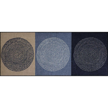 Teppichläufer 75x190 Nestor Denim blau