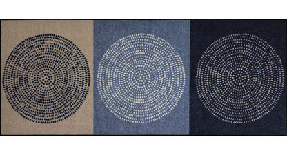 Teppichläufer 75x190 Nestor Denim blau