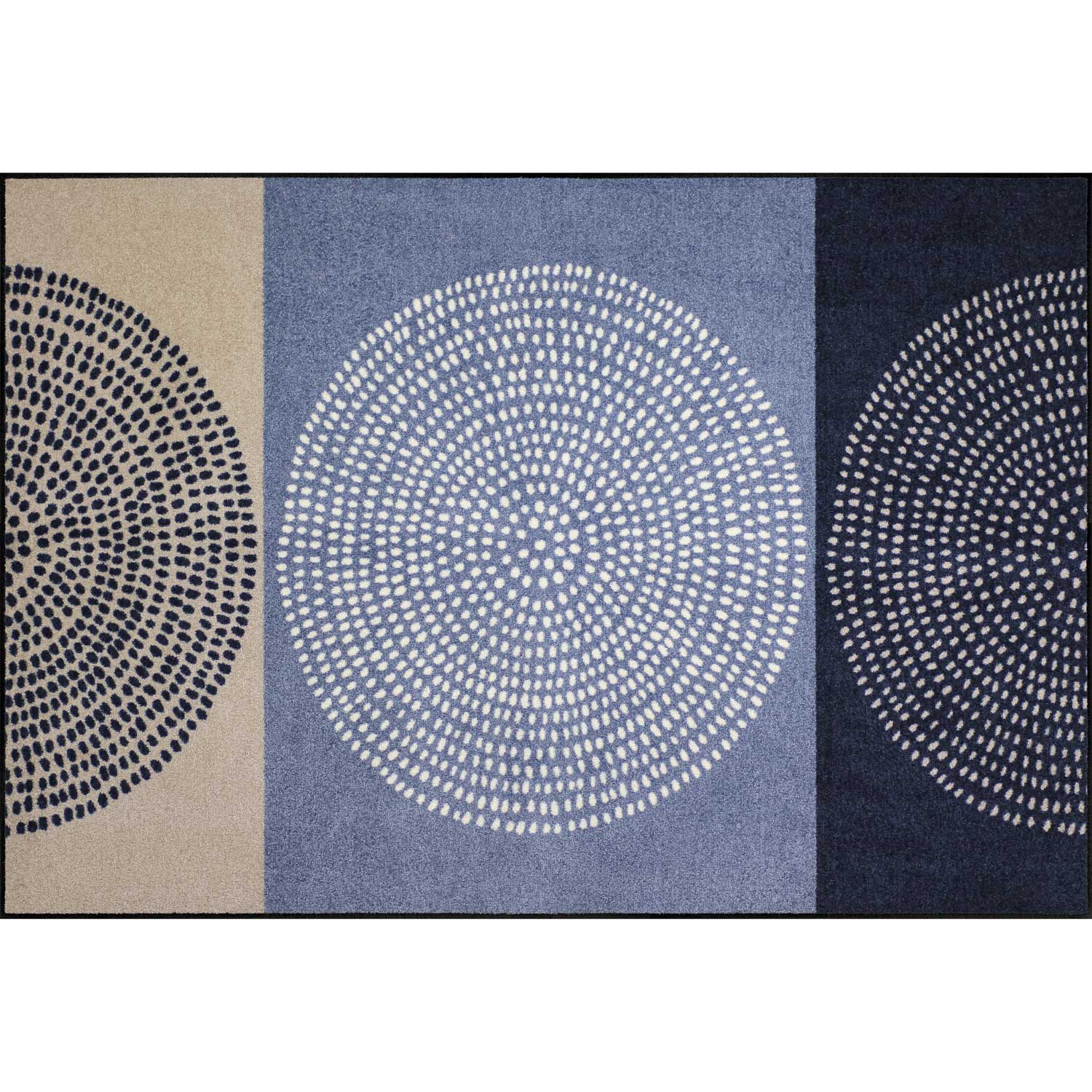 Wohnteppich 115x175 Nestor Denim blau