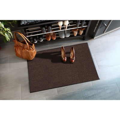Fußmatte 50x75 Uni Schokobraun