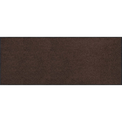 Teppichläufer 75x190 Uni Schokobraun