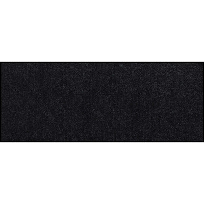 Teppichläufer 60x180 Uni Schwarz